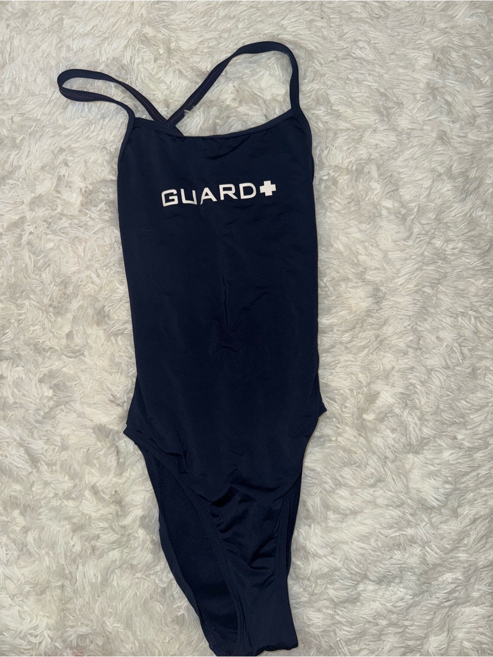Women's Navy 'GUARD' One-Piece Lifeguard Swimsuit
